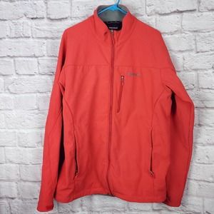 men's xl Marmot soft shell jacket in red